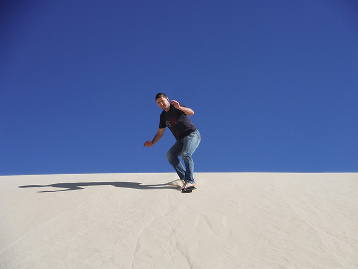 Sandboarding