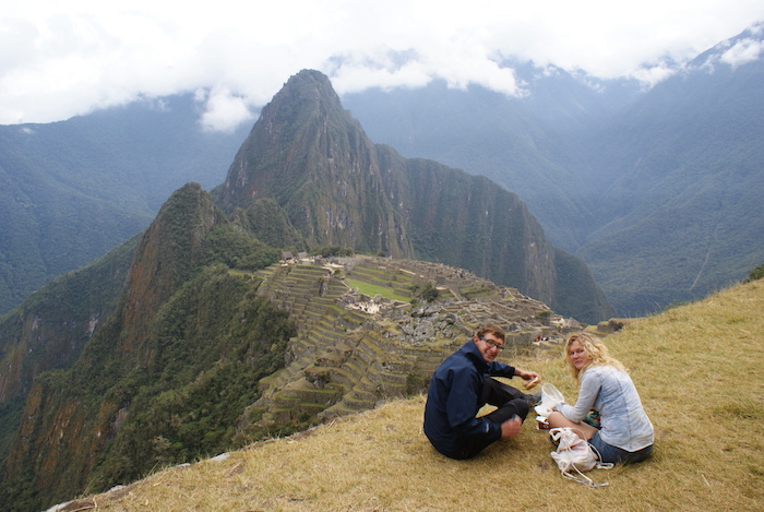 Lunch z widokiem na Machu Picchu